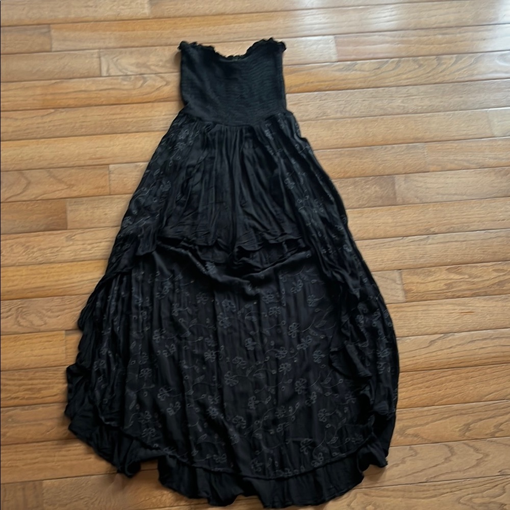 Romper with Eyelet Train on the Back